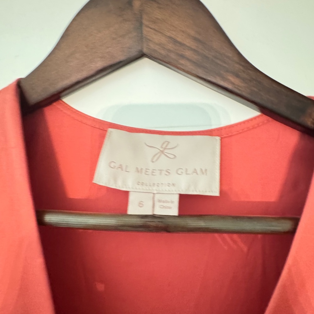 Gal meets glam Pink Addison wrap dress - Picture 5 of 6